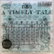 Load image into Gallery viewer, A Timely Tale Stamp Set 6x6 by IOD