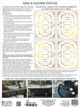 Load image into Gallery viewer, Si Bella Gilded Gold Foil Transfer by Iron Orchid Designs