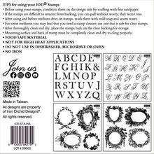 Load image into Gallery viewer, Insignia Stamp Set 6x6 by IOD