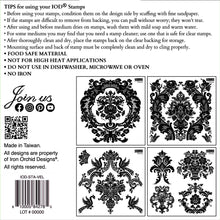Load image into Gallery viewer, Velveteen Stamp Set 6x6 by IOD