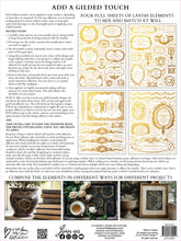 Load image into Gallery viewer, Etiquettes Gilded Gold Foil Transfer