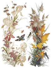 Load image into Gallery viewer, Flowers by the Poets Rub on Transfer Set by IOD