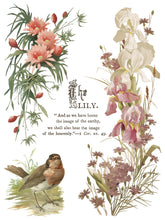 Load image into Gallery viewer, Flowers by the Poets Rub on Transfer Set by IOD