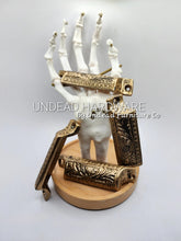 Load image into Gallery viewer, Gilded Treasure ~ Cast Iron Apothecary Style Cup Pull