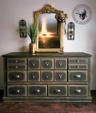 Load image into Gallery viewer, Hercules ~Antiqued Gold Cast Iron Pulls Antique Vintage Style -4pc Set