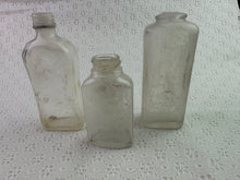 Load image into Gallery viewer, Antique Clear Glass Bottles