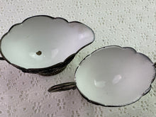 Load image into Gallery viewer, Vintage Silver Plate w Enamel Sugar & Creamer Set -Japan