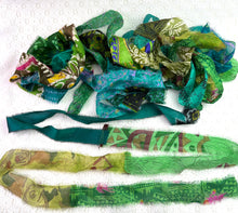 Load image into Gallery viewer, Bohemian Sari Silk Garland  ~Hand Made