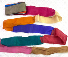 Load image into Gallery viewer, Bohemian Sari Silk Garland  ~Hand Made
