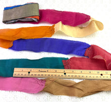Load image into Gallery viewer, Bohemian Sari Silk Garland  ~Hand Made