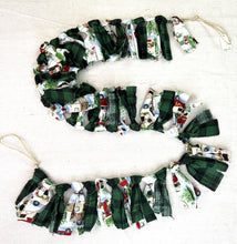 Load image into Gallery viewer, Christmas Garland Banner 55" ~Hand Made