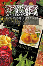 Load image into Gallery viewer, Seed Catalogue Decor Transfer 8 x 12" Set