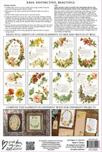 Load image into Gallery viewer, Lover of Flowers Decor Transfers 8 x 12
