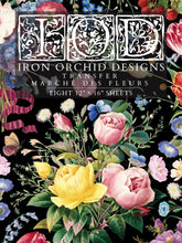 Load image into Gallery viewer, Marche' des Fleurs Rub on Transfer Set by IOD