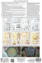 Load image into Gallery viewer, Papillon Metallic Foil Transfer 8x12 by Iron Orchid Designs