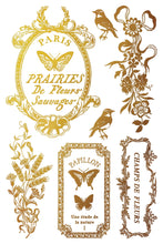 Load image into Gallery viewer, Papillon Metallic Foil Transfer 8x12 by Iron Orchid Designs