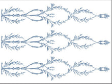 Load image into Gallery viewer, Trompe L'oeil Bleu Paint Inlay * Limited Release