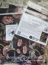 Load image into Gallery viewer, Embroidered Wings Decoupage Paper