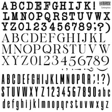 Load image into Gallery viewer, Letterpress Decor Stamp Set