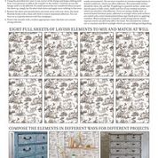 Load image into Gallery viewer, English Toile Decor Transfers