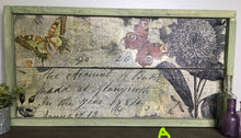 Load image into Gallery viewer, Handmade Rustic Style Sign - Butterfly