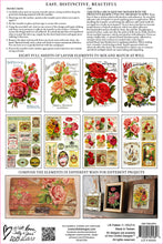 Load image into Gallery viewer, Ephemeral Melange Decor Transfers 8 x 12