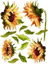 Load image into Gallery viewer, Painterly Florals Decor Transfers