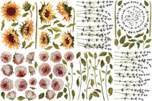 Load image into Gallery viewer, Painterly Florals Decor Transfers