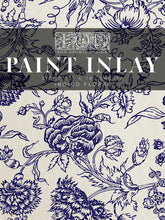 Load image into Gallery viewer, Indigo Floral Paint Inlay *Limited Release
