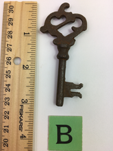 Load image into Gallery viewer, Antique Rusted Skeleton Keys #65