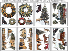 Load image into Gallery viewer, A Cotswold Christmas Transfer Set 8x12 *Limited Holiday Release
