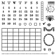 Load image into Gallery viewer, A Timely Tale Stamp Set 6x6 by IOD
