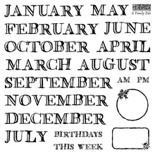 Load image into Gallery viewer, A Timely Tale Stamp Set 6x6 by IOD
