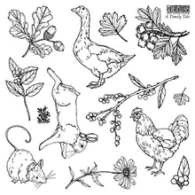 Load image into Gallery viewer, A Timely Tale Stamp Set 6x6 by IOD
