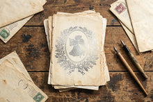 Load image into Gallery viewer, Angels Sing Metallic Foil Transfer 8x12 *Limited Holiday Release
