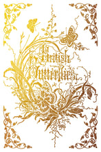 Load image into Gallery viewer, Athenaeum Metallic Foil Transfer 8x12 by Iron Orchid Designs
