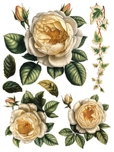 Load image into Gallery viewer, Collage de Fleurs Decor Transfers
