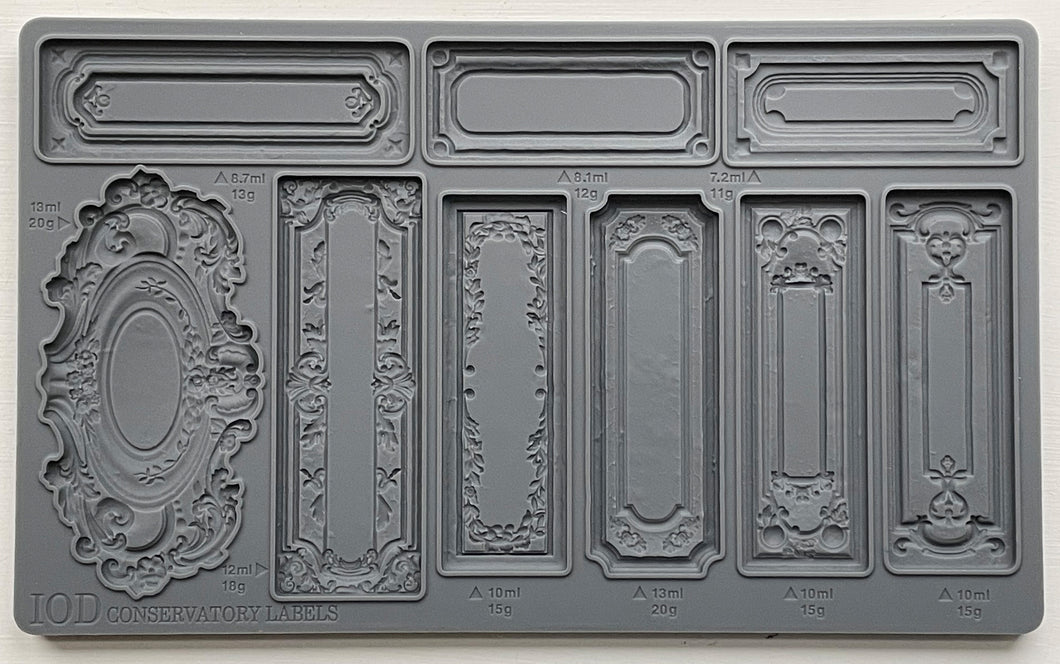 Conservatory Labels Decor Mould