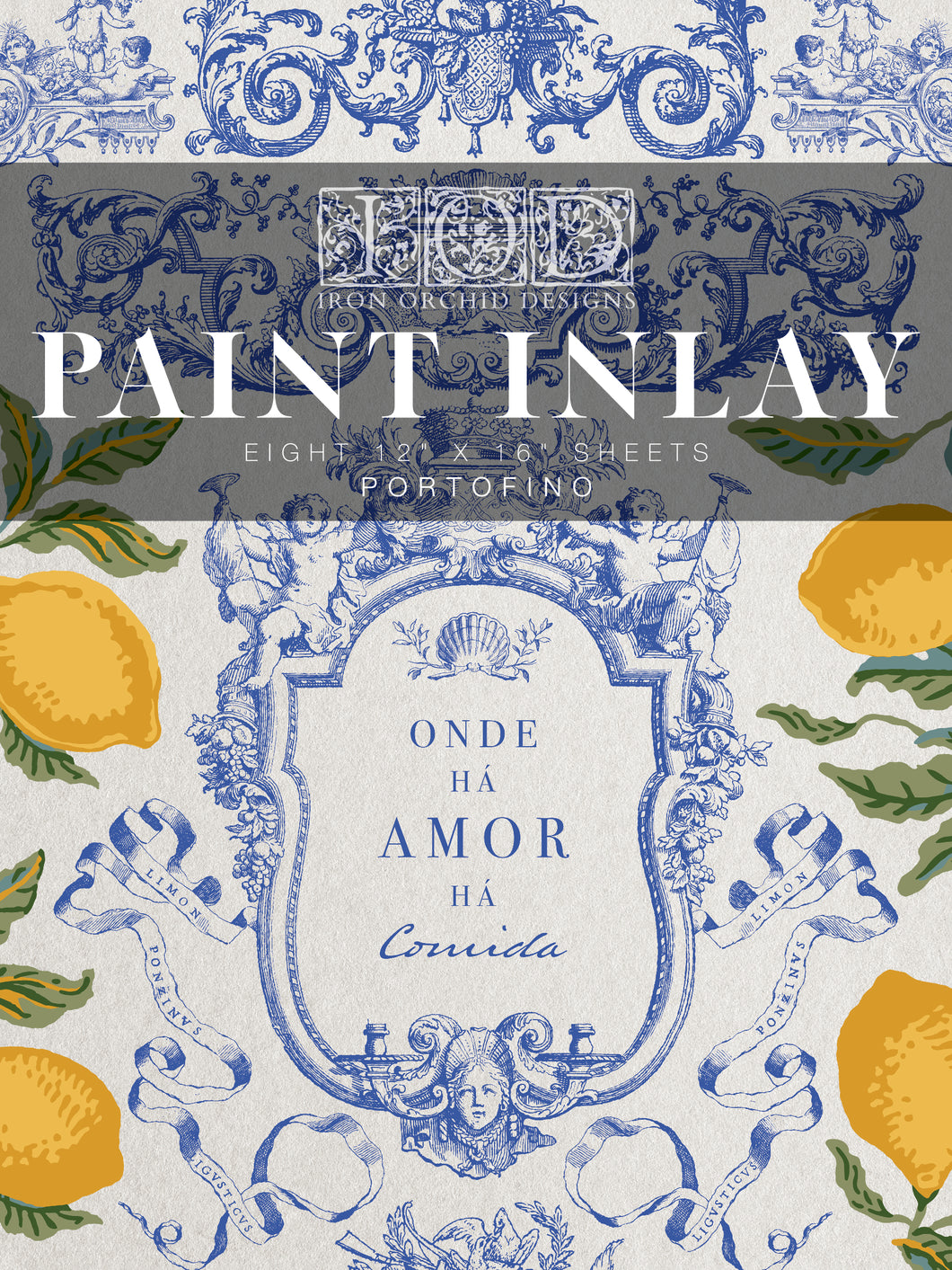 Portofino Paint Inlay by IOD *Limited Release