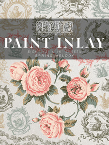 Spring Melody Paint Inlay by IOD *Limited Release