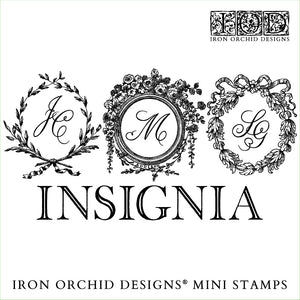 Insignia Stamp Set 6x6 by IOD