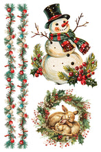 Load image into Gallery viewer, Kitschy Christmas Transfers Set 8x12 *Limited Holiday Release
