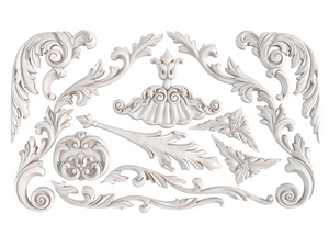 Dainty Flourishes Decor Mould