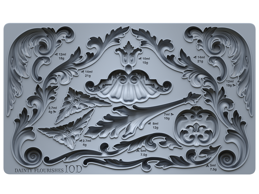 Dainty Flourishes Decor Mould