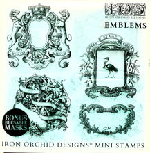 Load image into Gallery viewer, Emblems Stamp Set 6x6 by IOD

