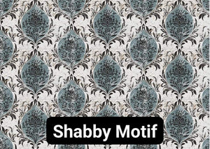 Shabby Motif Decoupage Paper