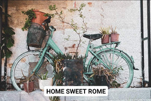 Home Sweet Rome Decoupage Paper