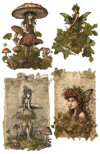 Fairy Merry Christmas Decor Transfer Set *LIMITED HOLIDAY RELEASE