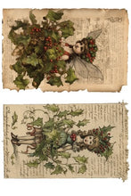 Load image into Gallery viewer, Fairy Merry Christmas Decor Transfer Set *LIMITED HOLIDAY RELEASE
