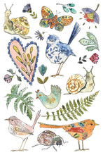 Load image into Gallery viewer, Fern Fables Rub on Transfers 8x12 by IOD
